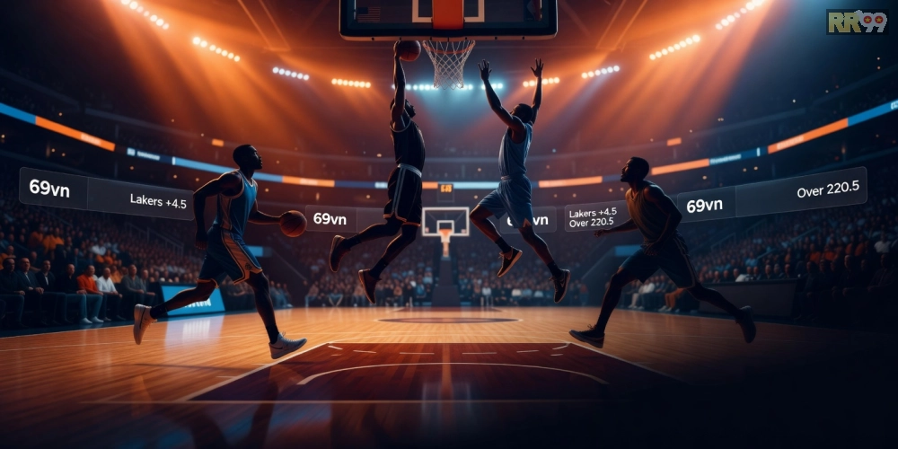 Hình ảnh sôi động về cá cược bóng rổ NBA trên 69vn