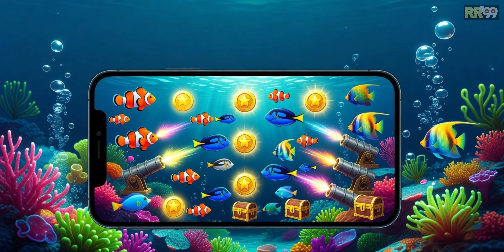 Minh họa giao diện tải game bắn cá 69vn với các tính năng chính